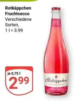 Globus ROTKÄPPCHEN Fruchtsecco° Angebot