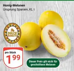 Globus Honig Melonen Angebot