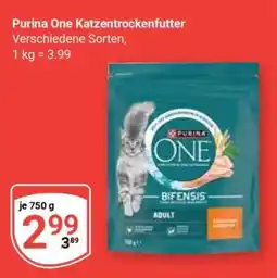 Globus Purina One Katzentrockenfutter Angebot