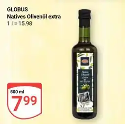 Globus GLOBUS Natives Olivenöl Extra Angebot