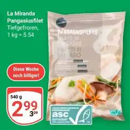 Globus La Miranda Pangasiusfilet Angebot