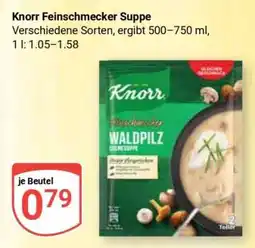 Globus Knorr Feinschmecker Suppe Angebot