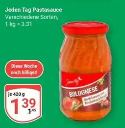 Globus Jeden Tag Pastasauce Angebot