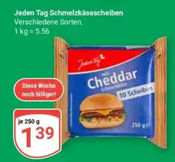 Globus Jeden Tag Schmelzkäsescheiben Angebot