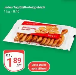 Globus Jeden Tag Blätterteiggebäck Angebot