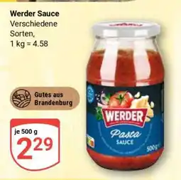 Globus Werder Sauce Angebot