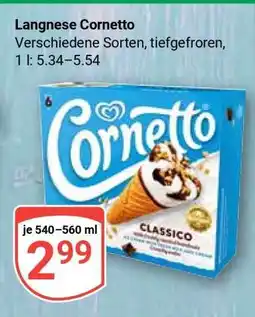 Globus Langnese Cornetto Angebot