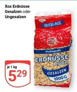 Globus Xox Erdnüsse Gesalzen oder ungesalzen Angebot