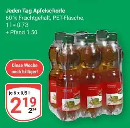 Globus Jeden Tag Apfelschorle Angebot