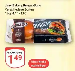 Globus Jaus Bakery Burger Buns Angebot