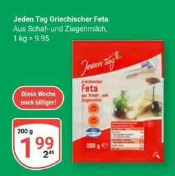 Globus Jeden Tag Griechischer Feta Angebot