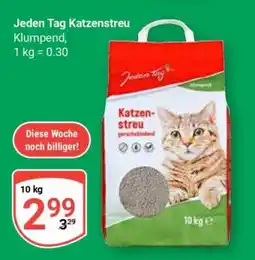 Globus Jeden Tag Katzenstreu Angebot