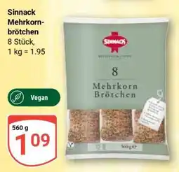 Globus Sinnack Mehrkornbrötchen Angebot