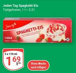 Globus Jeden Tag Spaghetti- Eis Angebot