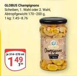 Globus GLOBUS Champignons Angebot