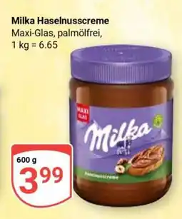 Globus MILKA Haselnusscreme Angebot