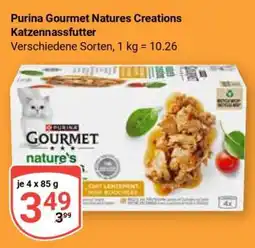 Globus Purina Gourmet Natures Creations Katzennassfutter Angebot