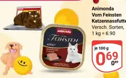 Globus animonda Vom Feinsten Katzennassfutter Angebot