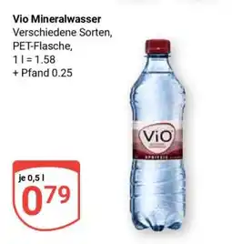Globus ViO Mineralwasser Angebot