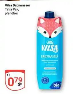 Globus Vilsa Babywasser Angebot