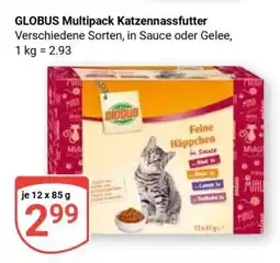 Globus GLOBUS Multipack Katzennassfutter Angebot