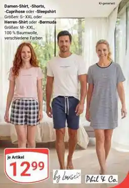 Globus Damen-Shirt, -Shorts, -Caprihose oder -Sleepshirt Angebot