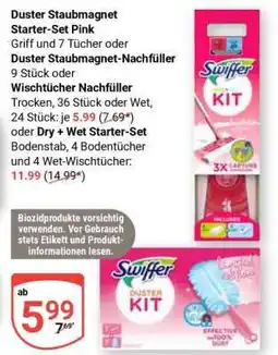 Globus Duster Staubmagnet Starter-Set Pink Angebot