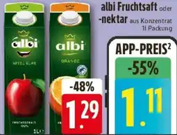 Edeka albi Fruchtsaft oder -nektar Angebot