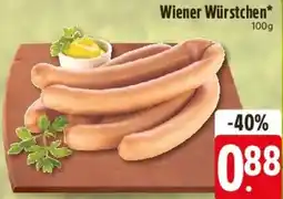 Edeka Wiener Würstchen Angebot
