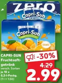 Kaufland CAPRI-SUN Fruchtsaftgetränk Angebot