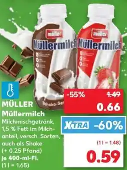 Kaufland Müller Müllermilch Angebot