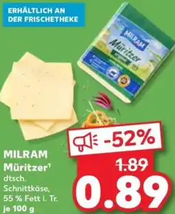 Kaufland MILRAM Müritzer Angebot
