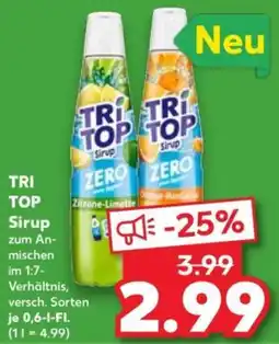 Kaufland TRI TOP Sirup Angebot