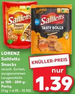 Kaufland LORENZ Saltletts Snacks Angebot