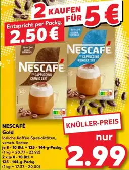 Kaufland NESCAFÉ Gold Angebot
