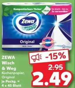 Kaufland ZEWA Wisch & Weg Angebot