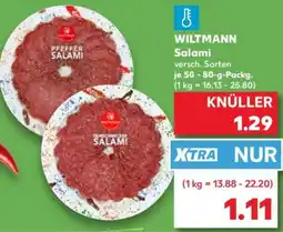 Kaufland WILTMANN Salami Angebot