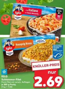 Kaufland IGLO Schlemmer-Filet Angebot