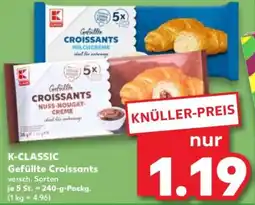 Kaufland K-CLASSIC Gefüllte Croissants Angebot