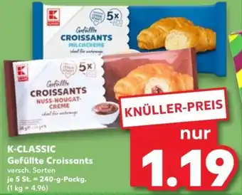 Kaufland K-CLASSIC Gefüllte Croissants Angebot