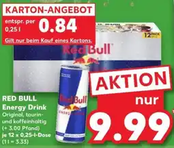 Kaufland RED BULL Energy Drink Angebot