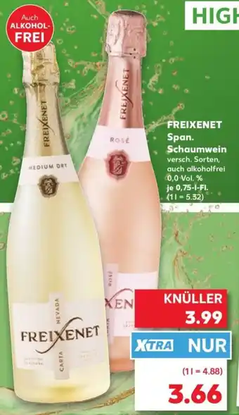 Kaufland FREIXENET Span. Schaumwein Angebot