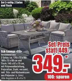 B1 Discount Baumarkt Eck-Lounge Elli Angebot