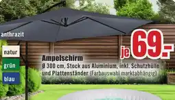 B1 Discount Baumarkt Ampelschirm Angebot
