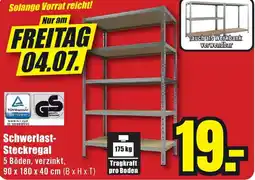 B1 Discount Baumarkt Schwerlast Steckregal Angebot