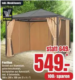B1 Discount Baumarkt Pavillon Angebot