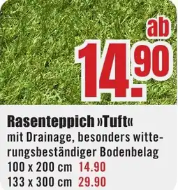 B1 Discount Baumarkt Rasenteppich Tuft Angebot