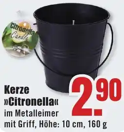 B1 Discount Baumarkt Kerze Citronella Angebot