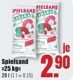 B1 Discount Baumarkt Spielsand Angebot