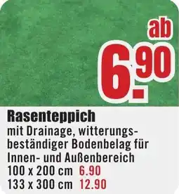 B1 Discount Baumarkt Rasenteppich Angebot